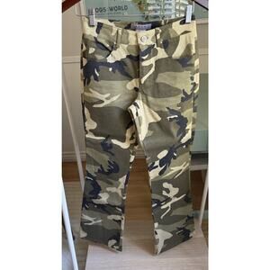 VTG NWT 90s Y2K Allen Schwartz ABS Camo Jeans Green Sz 2 Street Luxe Boutique LA